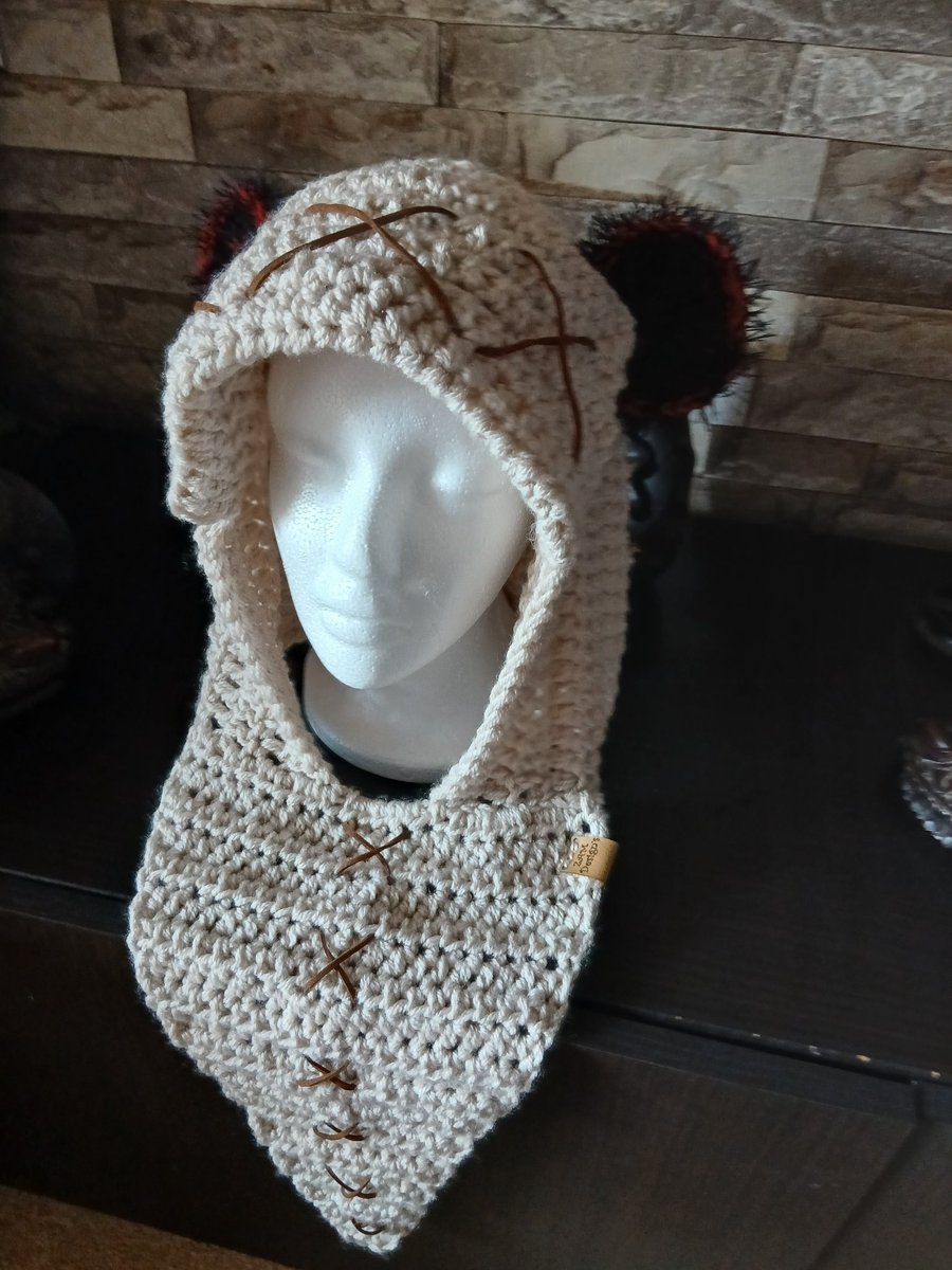 Starwars Ewok Themed Hood with Ears