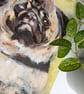 Original Pug Artwork - Pet Dog Portrait - Canine Painting on Canvas - Image 5