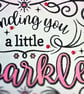Sending You a Little Sparkle – Handmade Greeting Card - Image 4