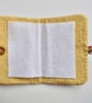 Sewing needle case with Liberty lawn Ianthe and reclaimed embroidery  - Image 3
