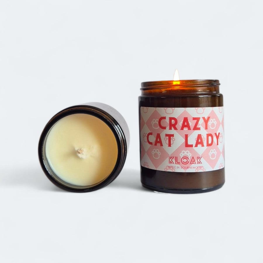 Crazy Cat Lady Candle