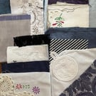 No.14 Vintage and Plant-Dyed Fabric Inspiration Pack