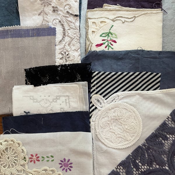 No.14 Vintage and Plant-Dyed Fabric Inspiration Pack