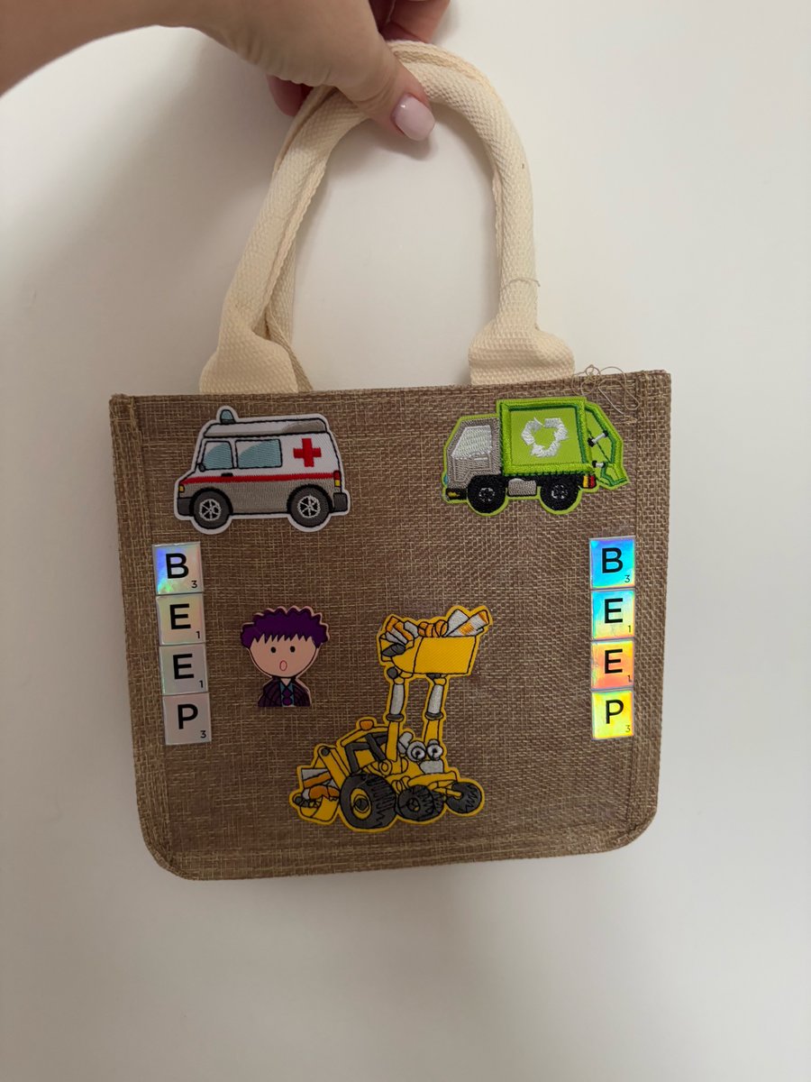 Transport jute bag. 