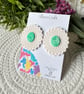 Statement Deco Flower Studs - Image 4