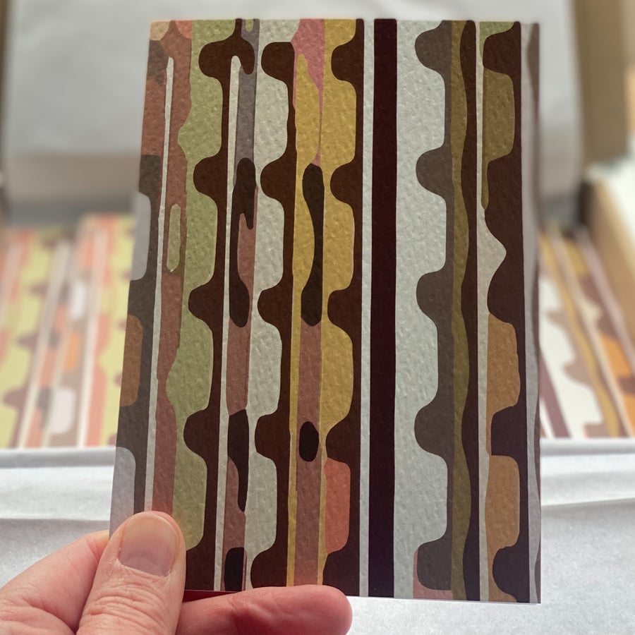 IS IT CHOCOLATE? blank card design one (1)