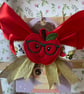 Back to School Hair Bow – Cute & Fun Hair Clip Apple  - Image 4