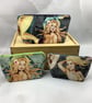 Mermaids makeup bag, zip bag, options, Handmade - Image 1