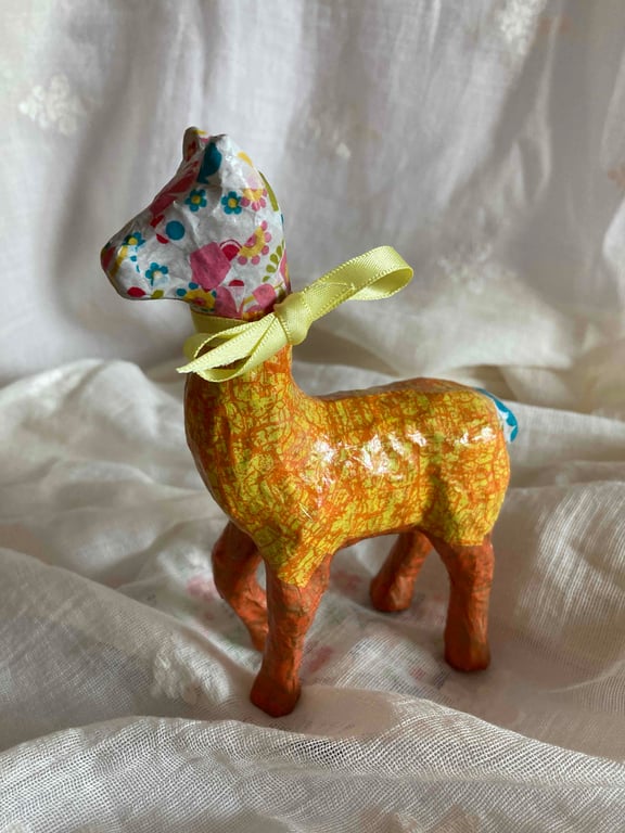 Loveable llama in decopatch glory 