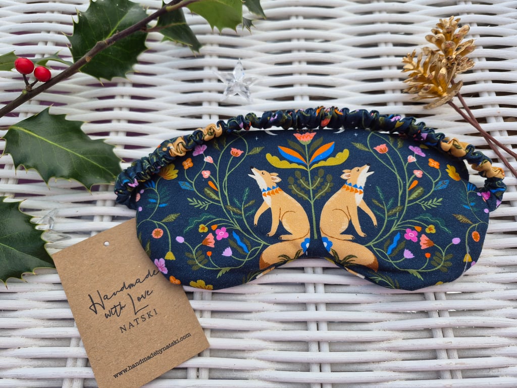 Weighted sleep mask. Christmas sleep mask.yoga eye mask