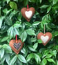 Handmade Gingerbread Felt Christmas Ornament  - folksy Christmas 2026 - 