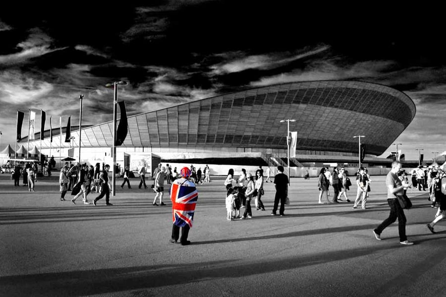 Lee Valley VeloPark 2012 London Olympic Velodrome Photograph Print