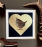 Wren Luxury Blank Greeting Card