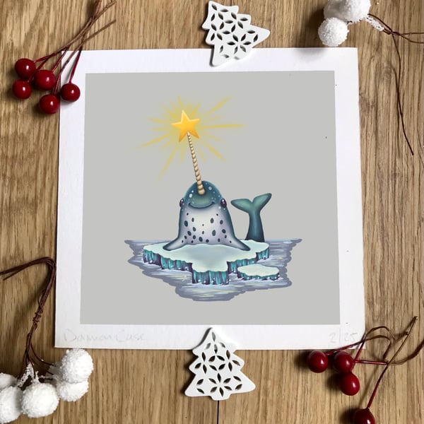 Narwhal Art Print