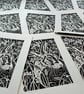 Midsummer Hare, Limited edition Linocut Print - Image 4