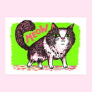 Catwalk, 3-colour screen print