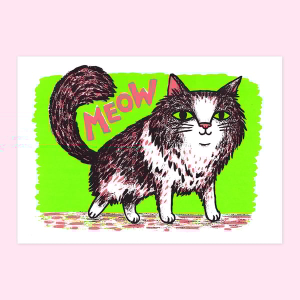 Catwalk, 3-colour screen print