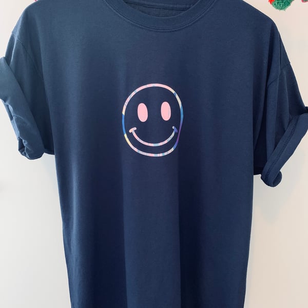 Shiny Smiley Face Tshirt  