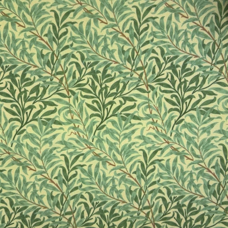 William Morris Water Resistant Tablecloth  Willow Bough 150 x 145cm wide