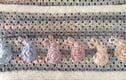 Gently vintage-style baby blankets