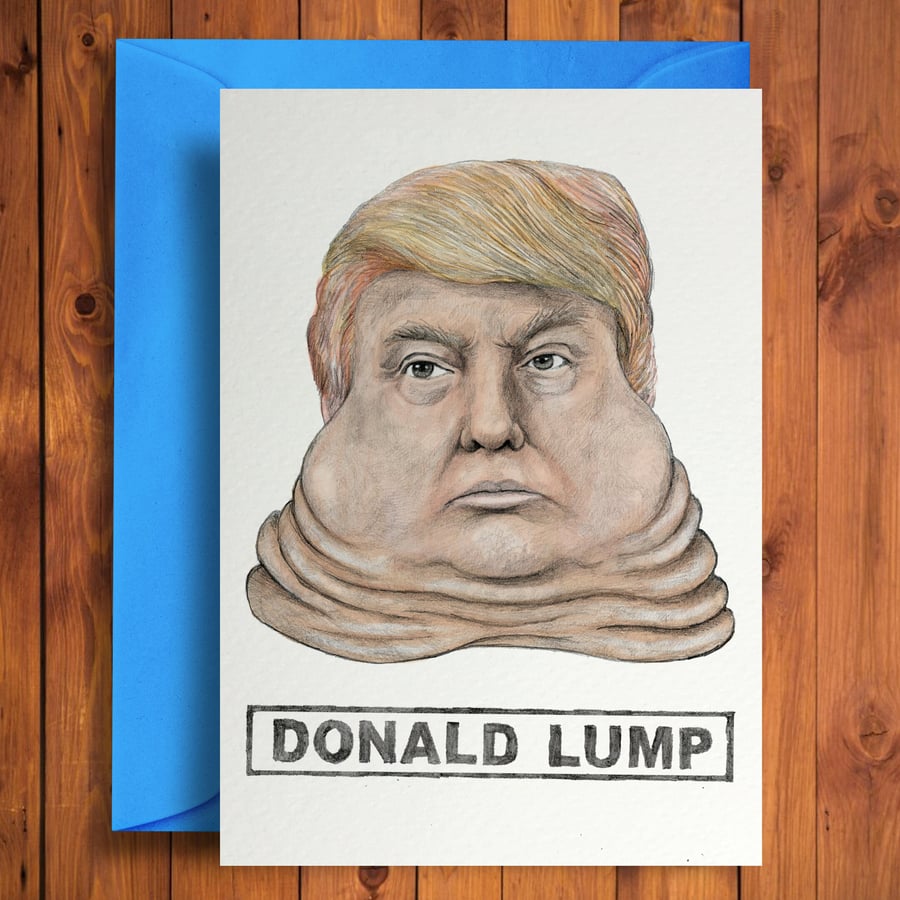 Donald Lump - Funny Birthday Card