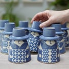 Ceramic Welsh Lady Ornament - not for water