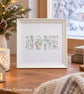 "When Robins Appear..." Robin original watercolour painting winter landscape