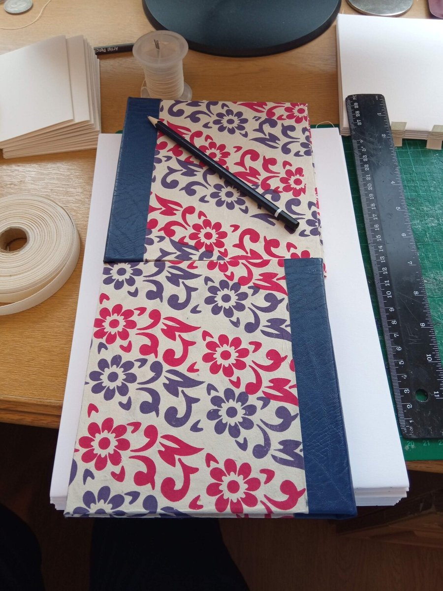 Square sketchbook with lokta cover. 160 GSM cartridge paper. 