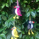  Felt puffin hanging  decoration -  sea bird decoration -  folksy Christmas 2026