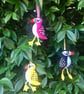  Felt puffin hanging  decoration -  sea bird decoration -  folksy Christmas 2026