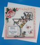 Funny Female Birthday Card Wife, Sister, Mother, Grandmother, Friens