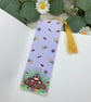 Bookmark - Mole In A Hole Bookmark with tassel - Image 3