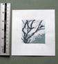  Small Square Original Lino Print - Image 3