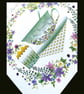  A Happy Birthday – Summer Garden Teatime Handmade Card  - Image 2
