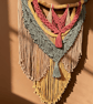 'Beltane Spirit' Modern Folk Macrame Wall Hanging - Sage, Mustard & Terracotta - Image 2
