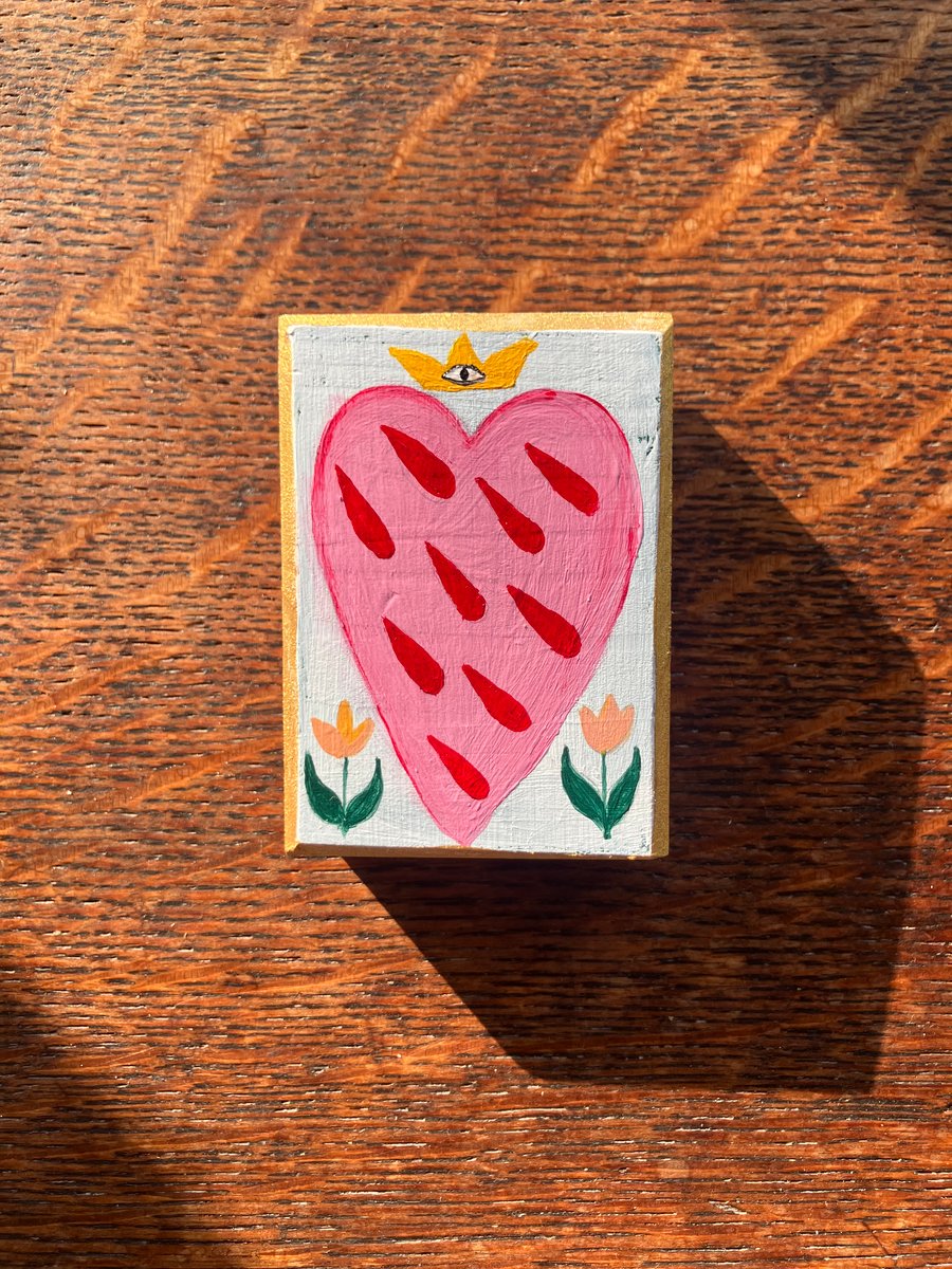 Noble Blood, painting on wood