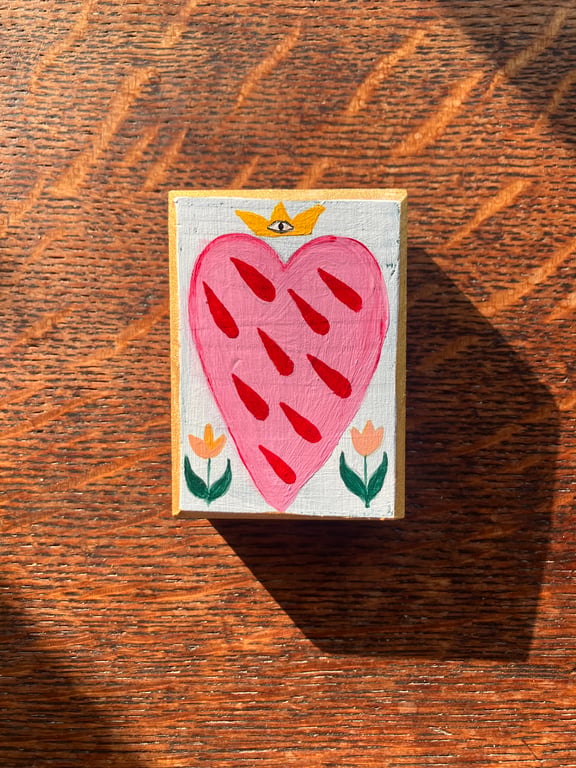 Noble Blood, painting on wood