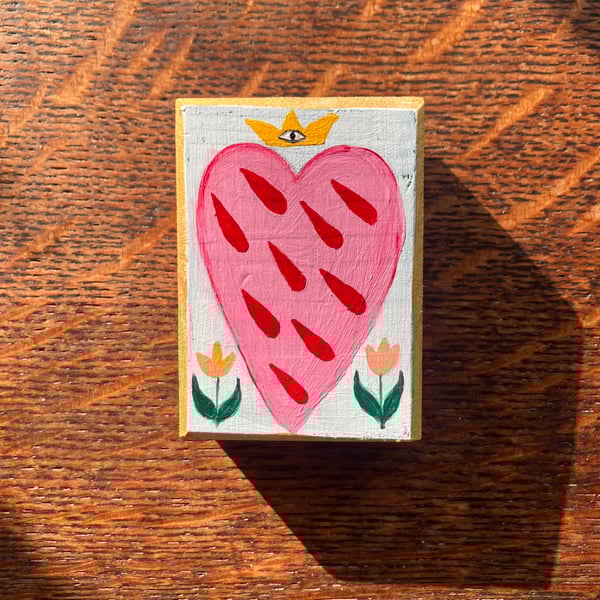 Noble Blood, painting on wood