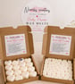 Baby Powder Fragranced Heart Wax Melts, Uk Handmade, Vegan  - Image 1