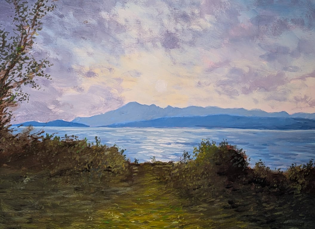 Arran from Kildavanan Art Print 