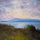 Arran from Kildavanan Art Print 