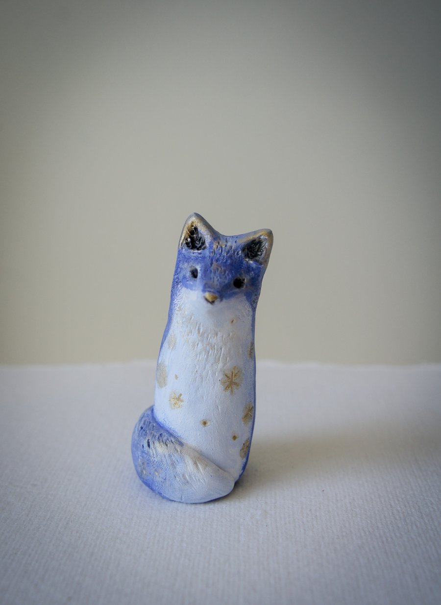 Starry Fox Sculpture