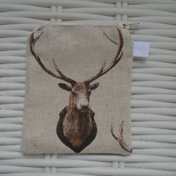 Stag Purse or Card Holder 