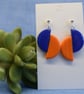 Offset Half Circle Earrings - Image 7