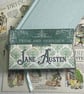 Library - Slider card and envelope (Green) by Carolee Crafts PB11 - 0013