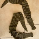 Hand Knitted Super-soft Crocodile Children's Scarf