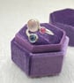 Adjustable Sterling Silver Gemstone Ring, Handmade UK - Image 4