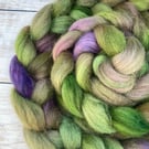 Grey Faroe Spinning Fibre 100g Bilberry