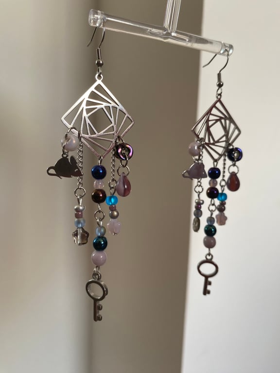 Tunnel Through the Other World Earrings