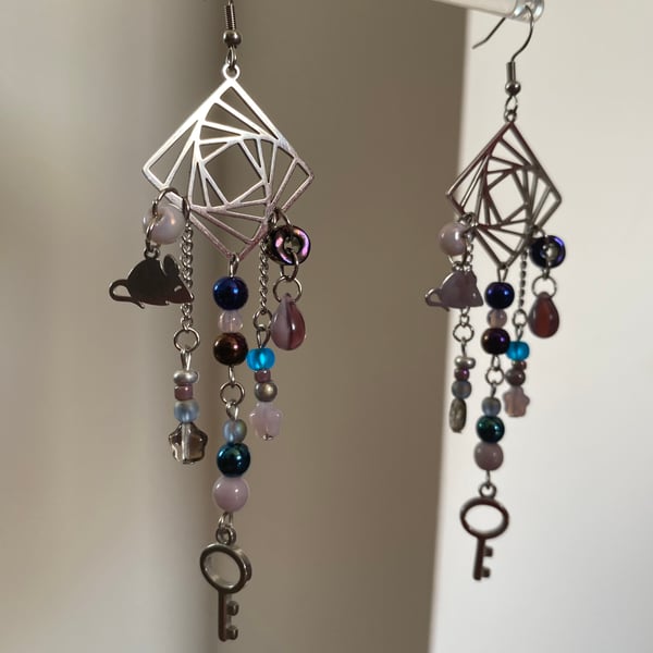 Tunnel Through the Other World Earrings